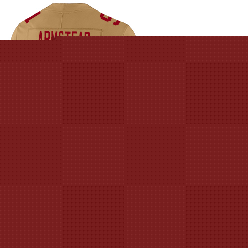 San Francisco 49ers Limited Gold Men Arik Armstead NFL Jersey 91 Inverted Legend